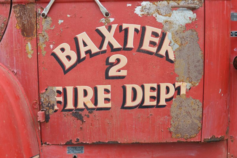 baxter fire department