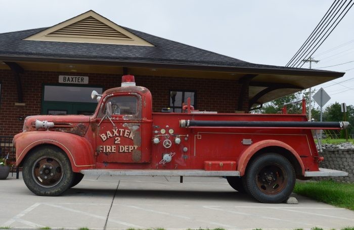 firetruck at depot