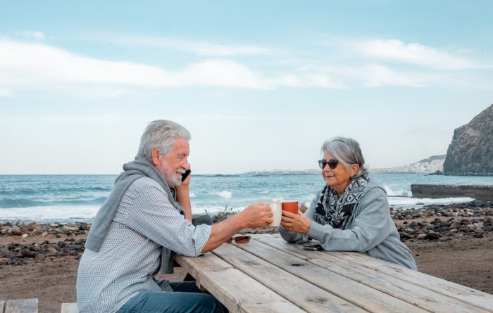 retired couple